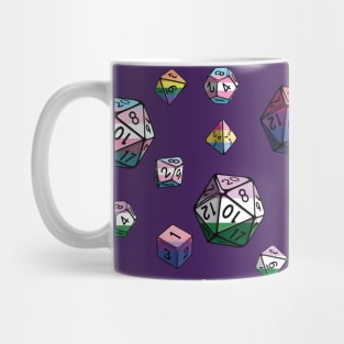 Pride Dice Pattern Mug